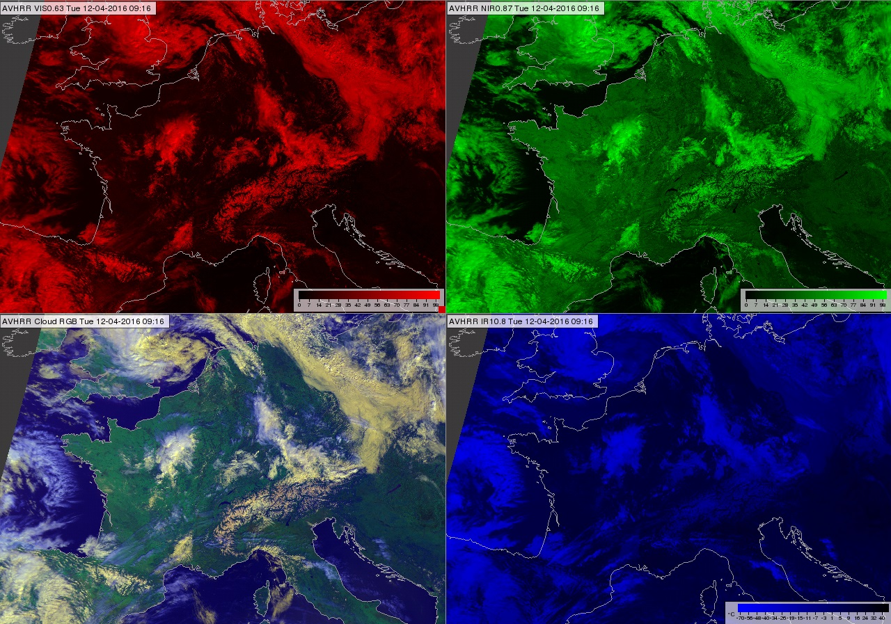 Aplicaciones de los satélites Meteosat y MODIS para discriminar fenómenos naturales: detección de incendios y puntos calientes, evolución de borrascas, ciclogénesis explosivas y cenizas volcánicas